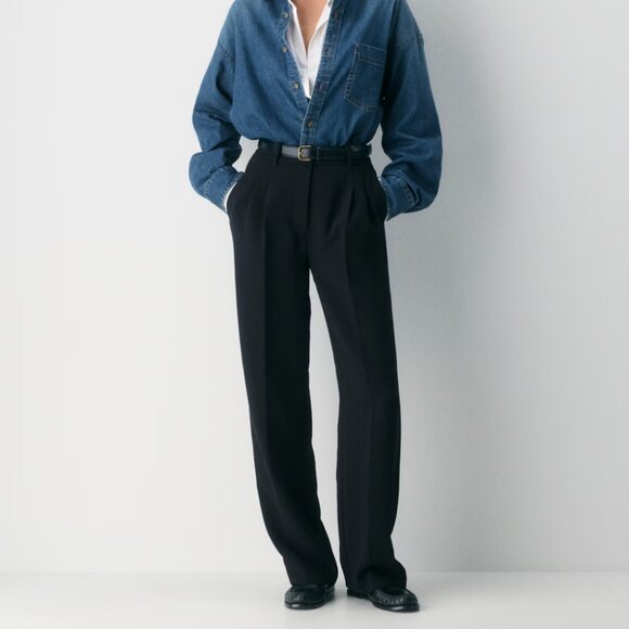Aritzia Babaton Effortless Pant Black Size 4 - Picture 1 of 4